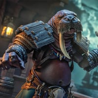 【予約前受金】Mythic Legions: Dawns of Discovery / Odobenn（セイウチの獣人） 【2027年未定】