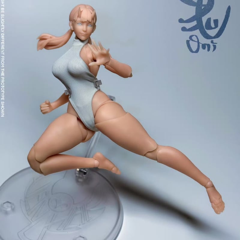 予約】Cowl Production CP00『鬼ガール』無彩色版 1/12スケール 完成