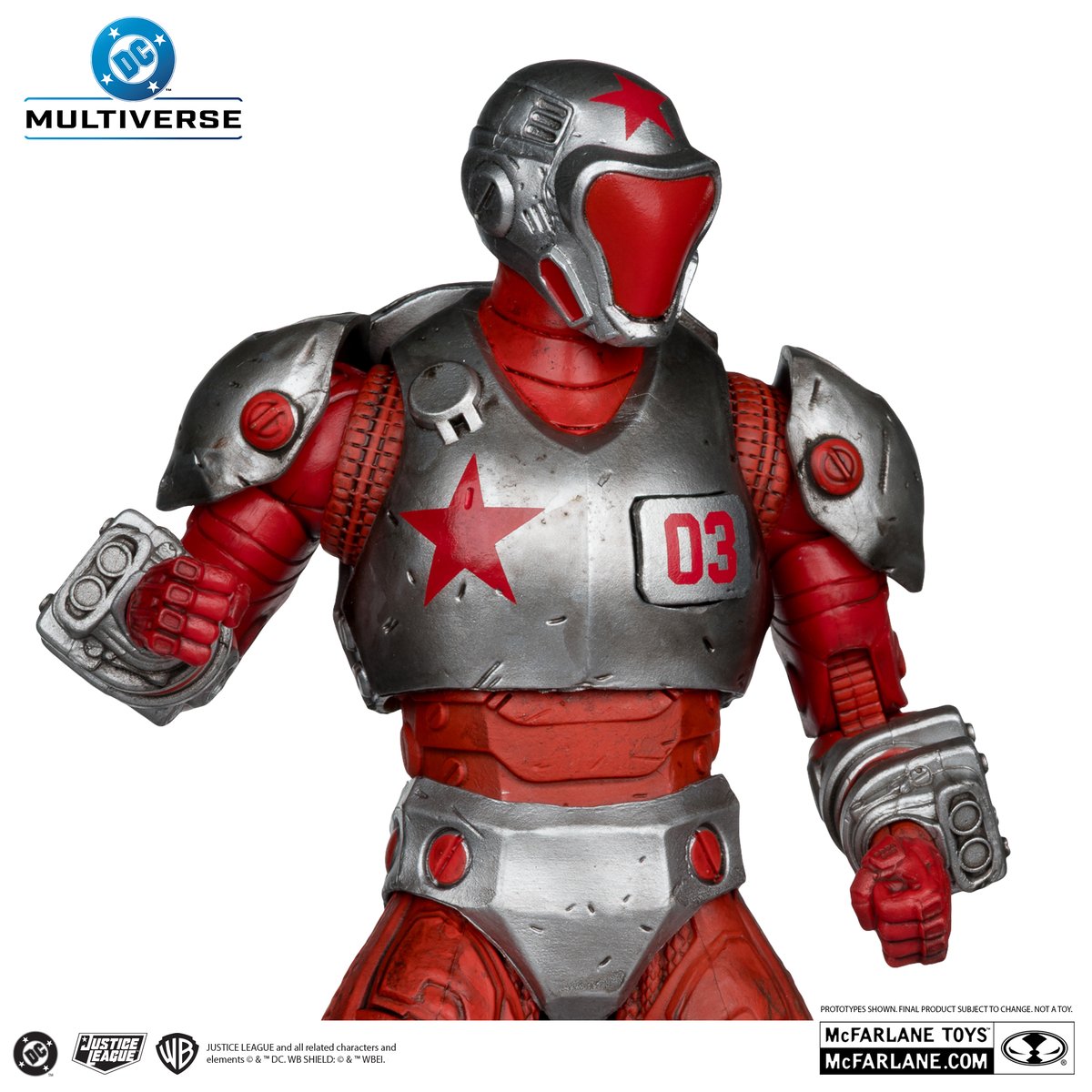 McFarlane Toys DC Multiverse Rocket Red (Justic