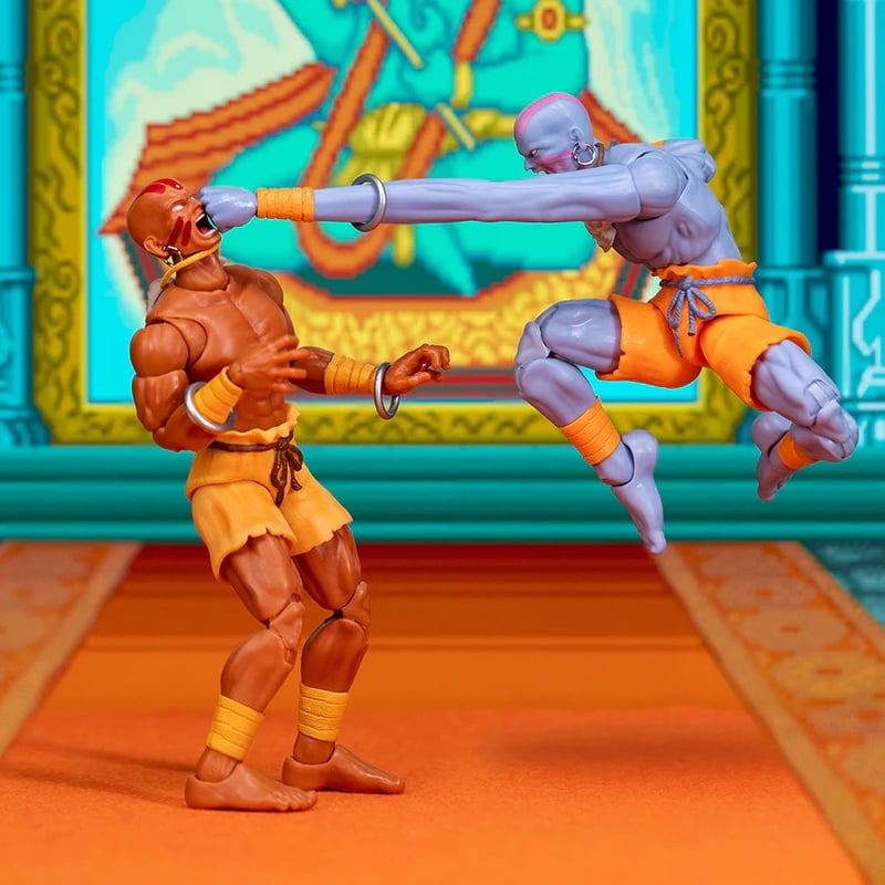 JADA ダルシム JD36690 チュンリー 春麗 JD34724 2点セット Jada toys ウルトラストリートファイターⅡ ダルシム（2Pカラー） 1/12