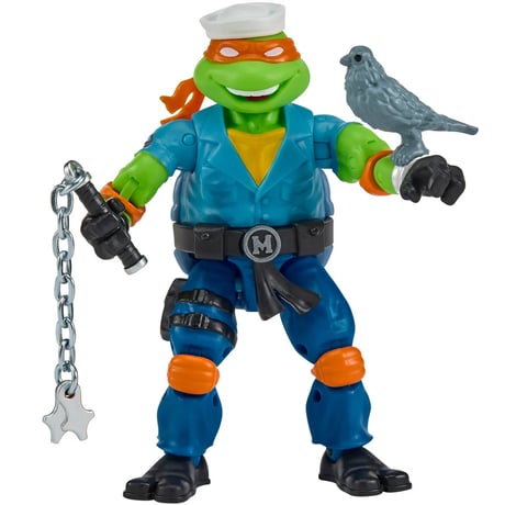【予約】Playmates TMNT × G.I. Joe Michelangelo as Shipwreck 4.5" Scale Action Figure