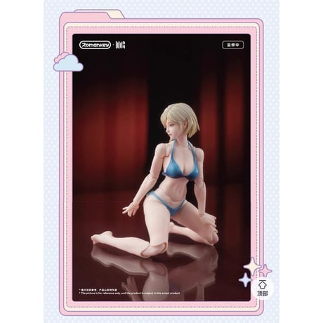 【予約】Romankey UMS004C Articulated Female Body Mia 《特別彩色版》 1/12スケール 完成品アクションフィギュア