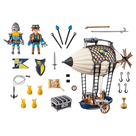 【在庫即納】Playmobil 70642 Novelmore Knights Airship (プレイモービル ノベルモア 騎士団の飛空艇)