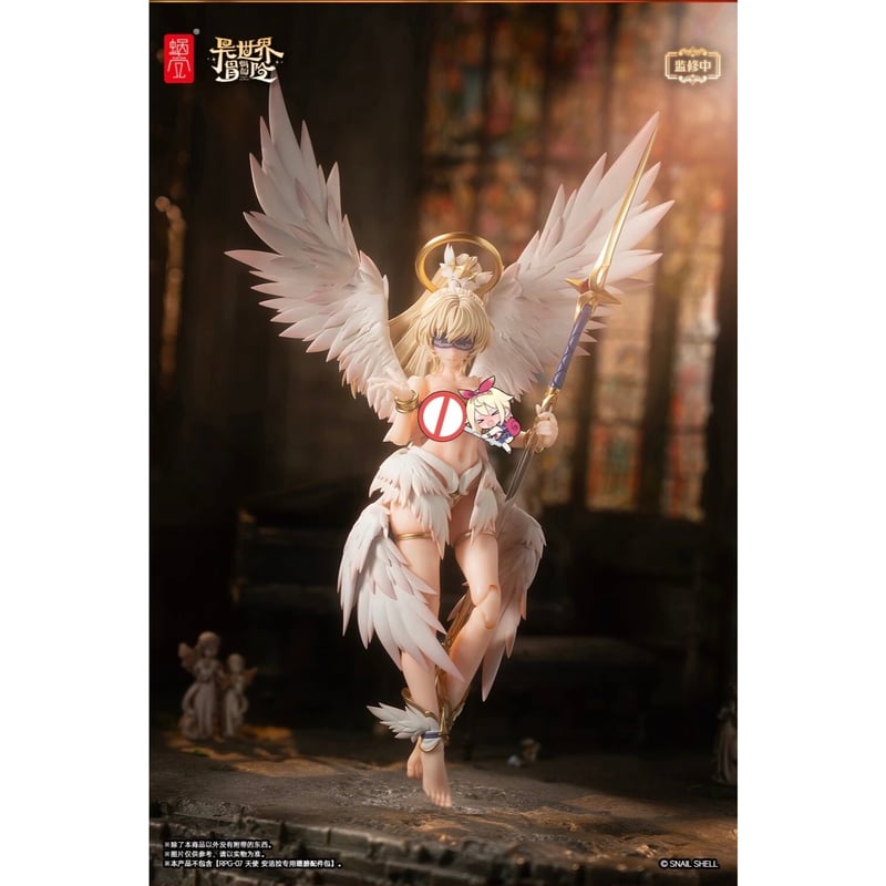 予約】蜗之壳 RPG-07 天使 アンジェラ Angela 1/12 Action Figu