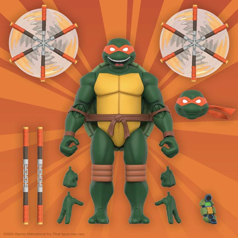 SUPER7 Teenage Mutant Ninja Turtles Wave12 Set