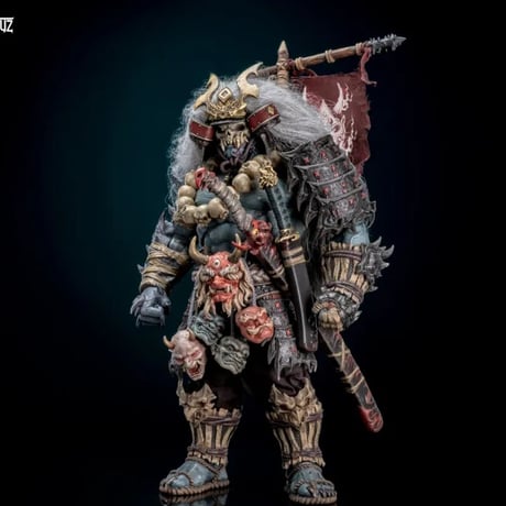 Mety Toyz Armored Adventurer Series Western Camp 鬼面修羅 - 瀧川 1/10 Scale Action Figure