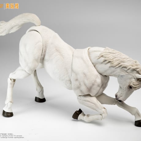 【予約】非玩玩具 爽玩線 - 馬（白毛／平静版） 1/12 Action Figure