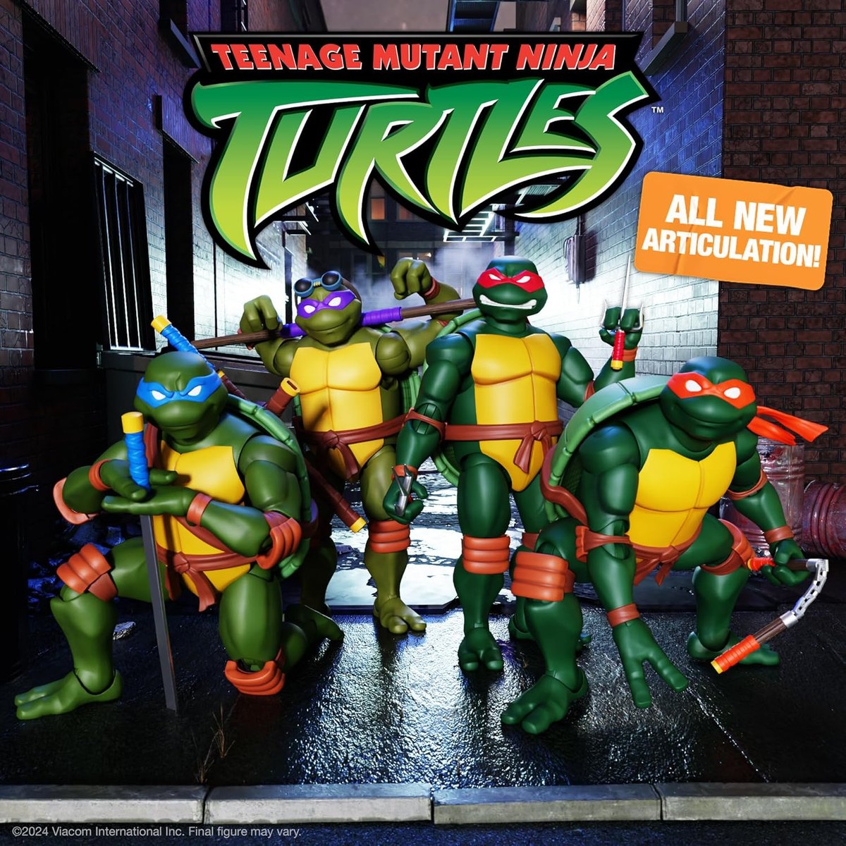 予約】SUPER7 Teenage Mutant Ninja Turtles Wave12