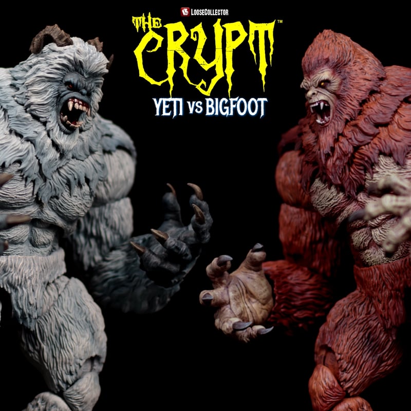 予約】【セット販売】LooseCollector's The Crypt : Bigfoot