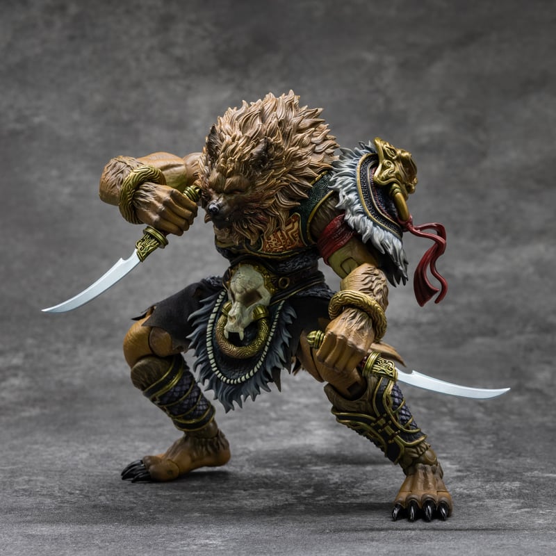 大軍　タイガァン　バンデッド・ブレイズ　ゴールド　フィギュア　新品未開封品 予約】梵境 Fancy Realm 《封神系列》 梅山七怪 - 戴礼（たいれい