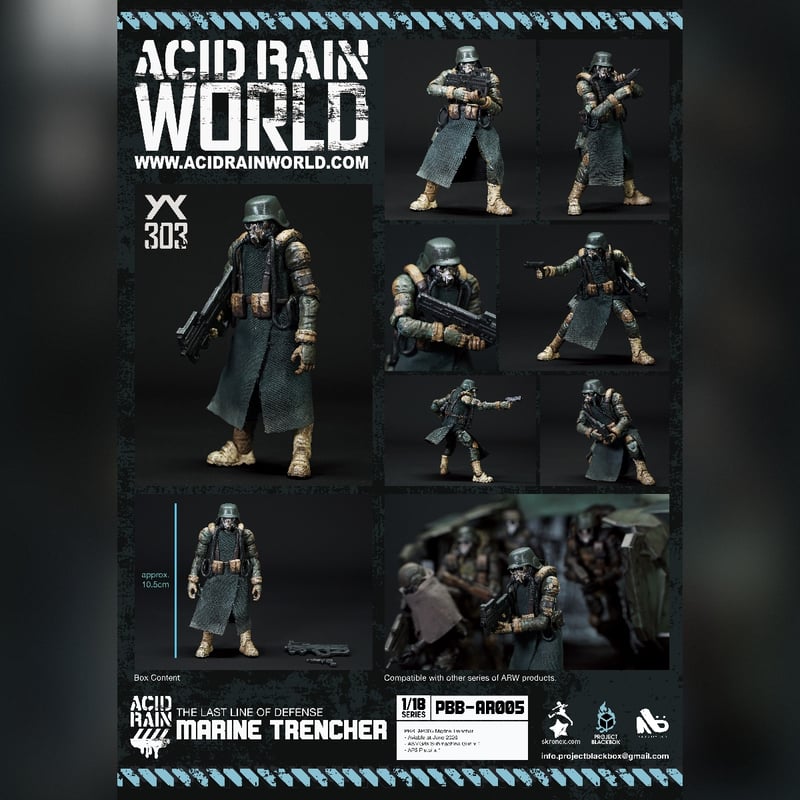アシッドレイン　AR-013 ローレルマリン　303海兵部隊　acidrain 予約】ACID RAIN 《酸雨戦争》 - Project Black Box - Wave