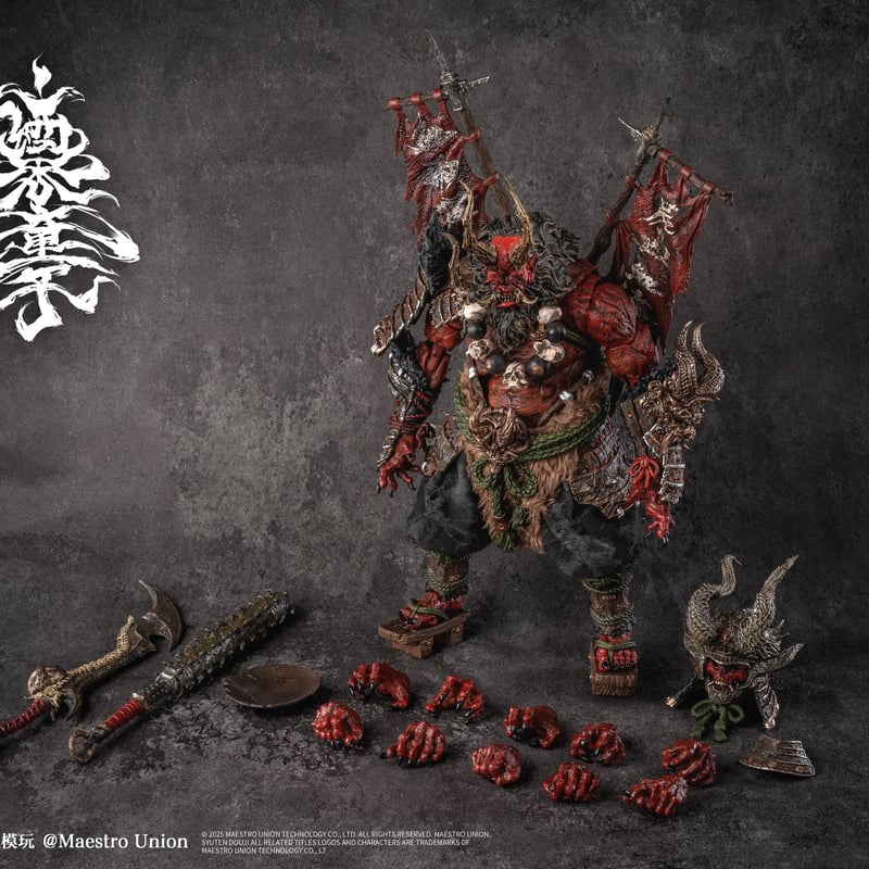 匠盟 Immortal Legend 酒呑童子 1/12 Scale Action Figur