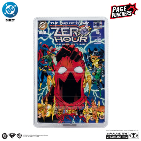 Mcfarlane Toys  DC Superman (Zero Hour) with Comic (Page Punchers) 7” Action Figure