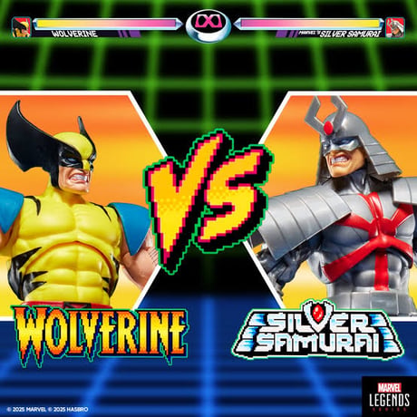 Marvel Legends Series Gamerverse Wolverine vs. Silver Samurai 6-Inch Action Figure 2-Pack