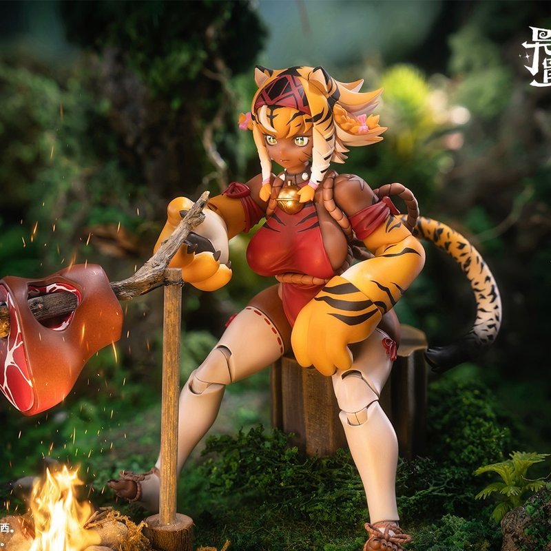 蜗之壳 RPG-04 虎娘伽露 Garu 1/12 Action Figure（特典付き） |