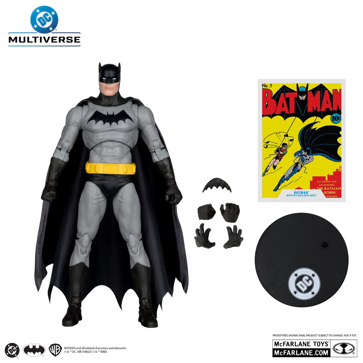 Mcfarlane Toys Batman (Golden Age) Red Platinum