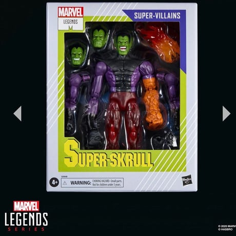 NYCC 2025 Marvel Legends Fantastic Four Villain – Super Skrull 6” Action Figure