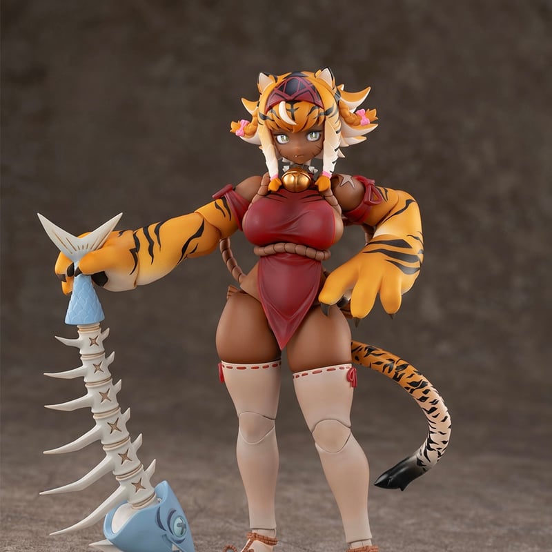 蜗之壳 RPG-04 虎娘伽露 Garu 1/12 Action Figure（特典付き） |
