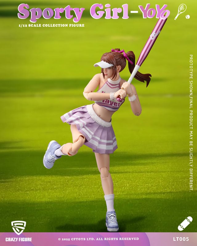CF TOYS Crazy Figure Sporty Girl YoYo 1/12 scal