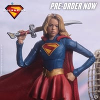 McFarlane Toys DC DX Theatrical Edition Supergirl & Puppy Krypto (Supergirl Movie) 7”