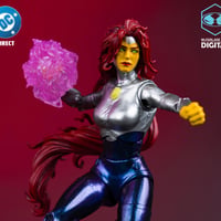 Blackfire (The New Teen Titans) with McFarlane Toys Digital Collectible 7” Action Figure
