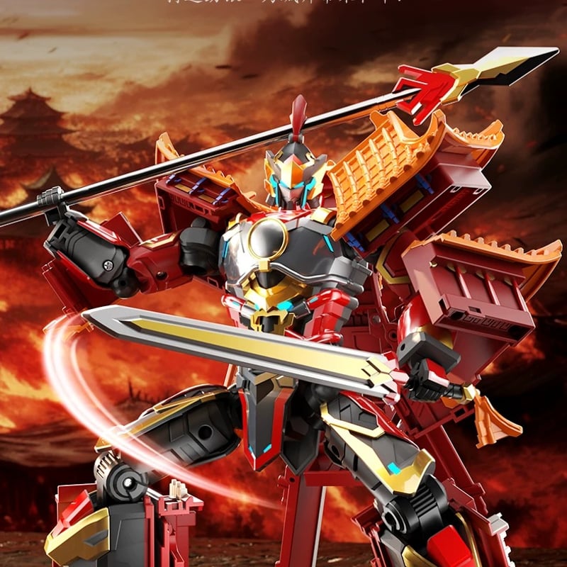 力将文化 護国大将 天安門 変形機器人 | TRISKELE