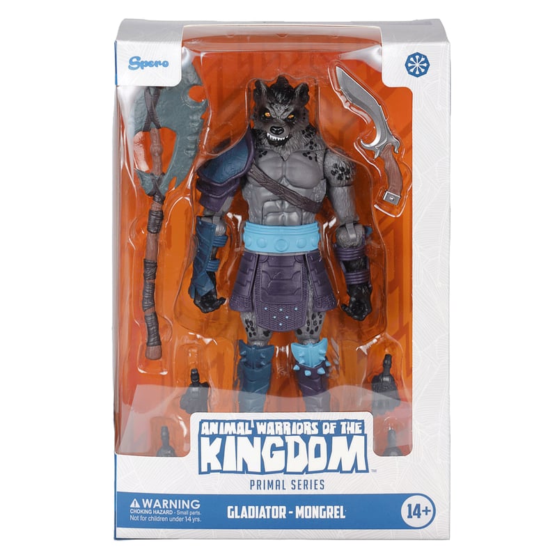 PRIMAL: MONGREL | Spero Toys Animal Warriors of