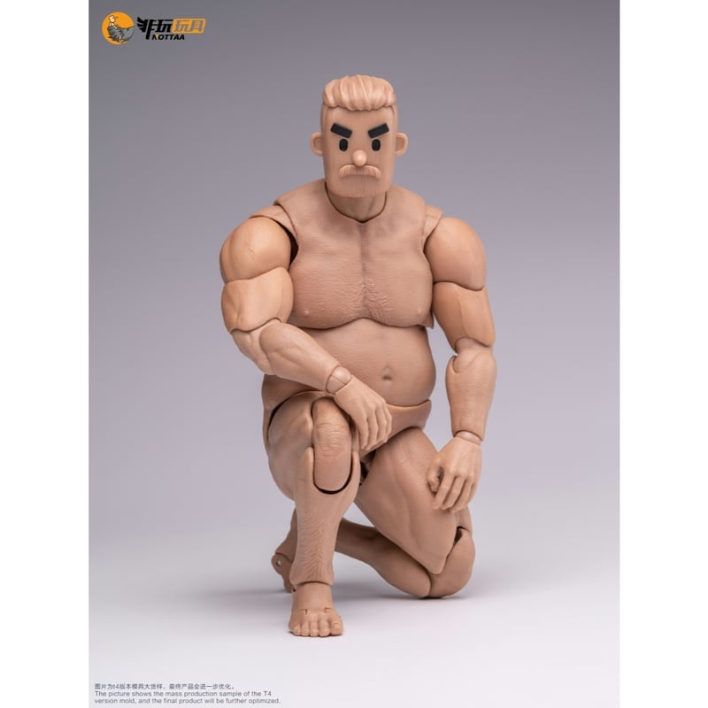 予約】Nottaa Toys NT-03 Naked Middle-Aged Fatty M