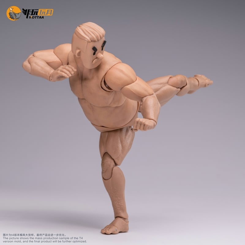 予約】Nottaa Toys NT-03S Naked Middle-Aged Fatty