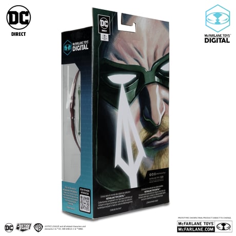 Green Arrow (Longbow Hunter) with McFarlane Toys Digital Collectible 7” Action Figure
