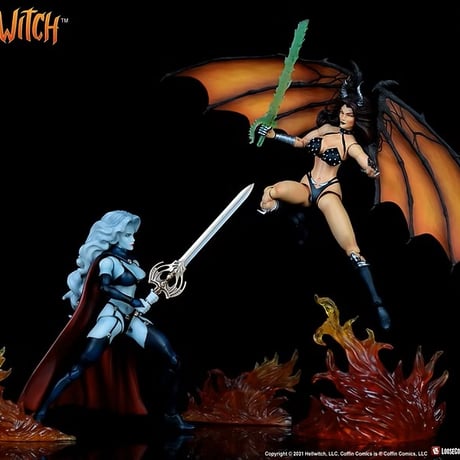 Executive Replicas: HELLWITCH LEGACY 6inch Action Figure（通常カラー）