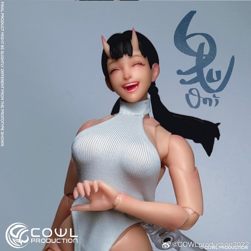 予約完売】Cowl Production CP01『鬼ガール』 1/12スケール 完成品アク