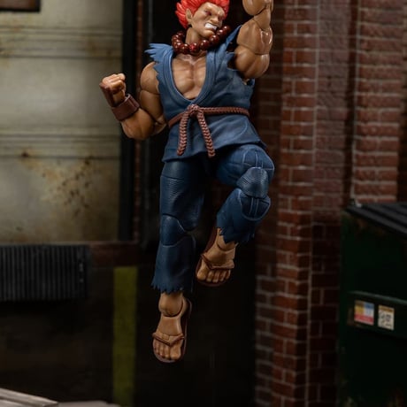 Jada toys ウルトラストリートファイターⅡ 豪鬼（1Pカラー） 1/12 scale Action Figure