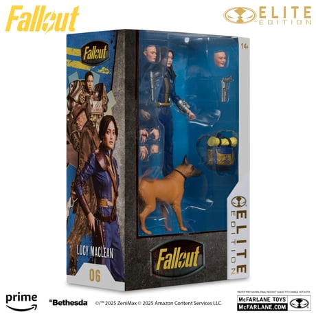 McFarlane Toys Fallout Lucy  7” Deluxe Action Figure Elite Edition