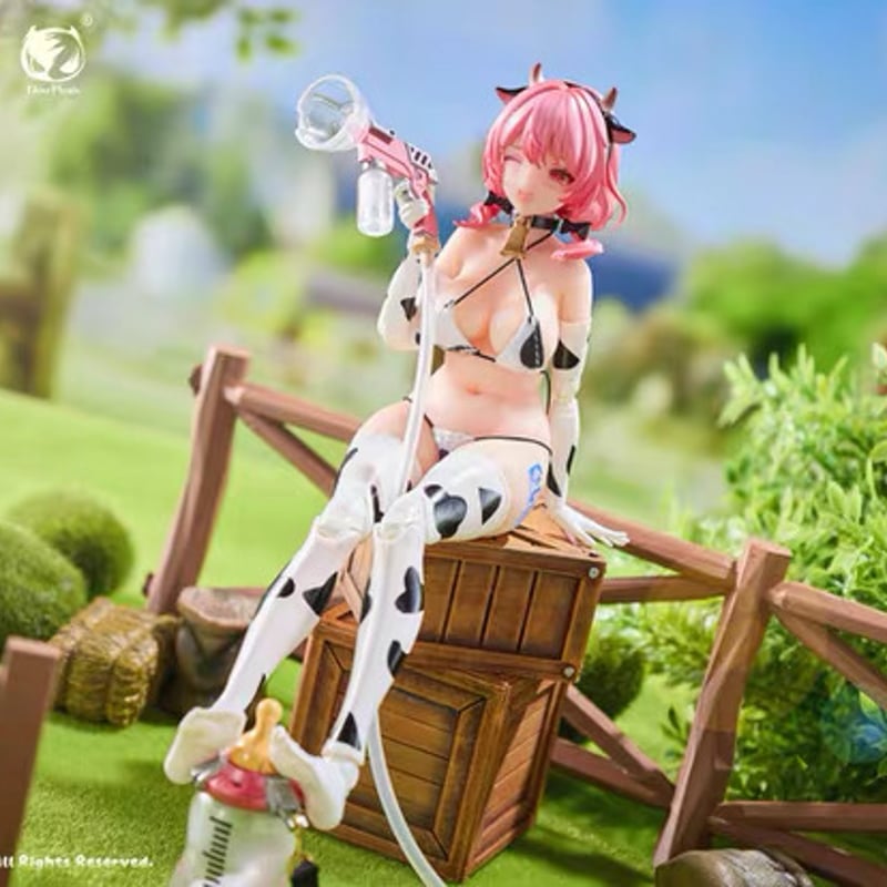 ミルク★牛さん(BIG) 予約前受金】Eiifox&Bearpanda 熊熊社 牛娘『MOMO』 1/8 Scale