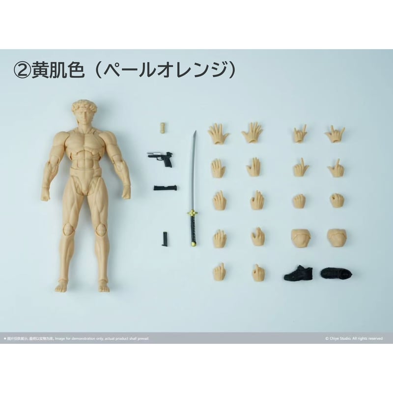 予約】馳野工作室 Chiye Studio ダビデ David 1/12スケール完成品アクシ