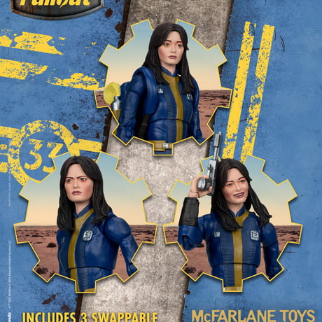 McFarlane Toys Fallout Lucy  7” Deluxe Action Figure Elite Edition