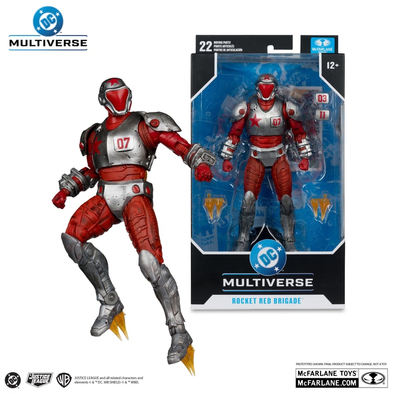 McFarlane Toys DC Multiverse Rocket Red (Justic