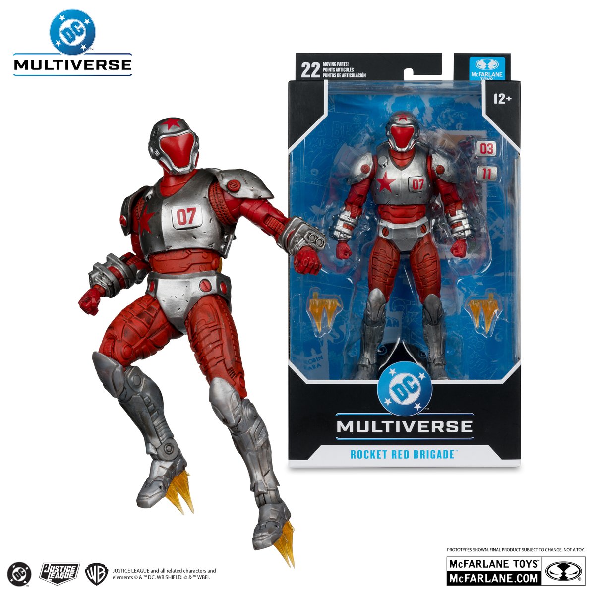 McFarlane Toys DC Multiverse Rocket Red (Justic