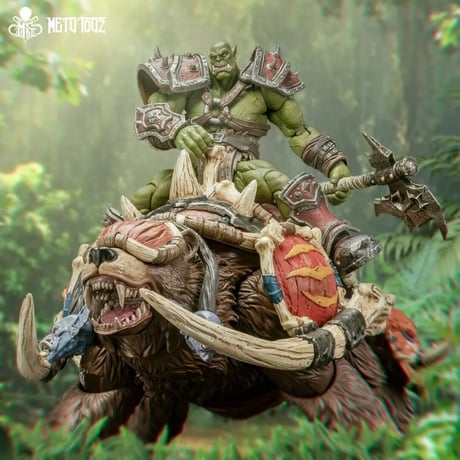 Mety Toyz Armored Giant Bear 战甲巨熊 坐骑模型 珍藏限定版 1/10 Scale Action Figure