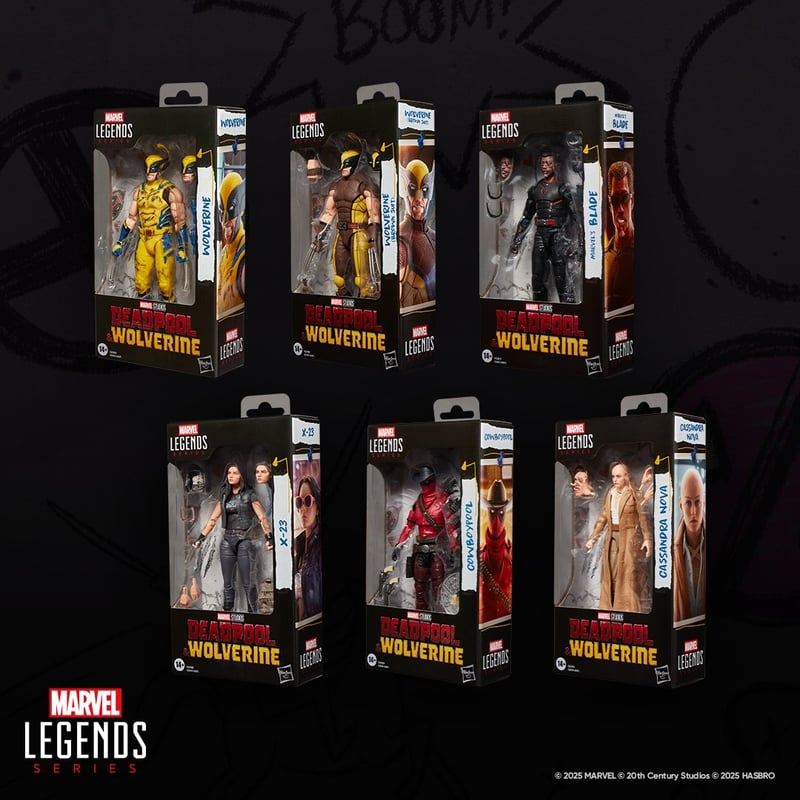 Marvel Legends Series Deadpool & Wolverine Wave