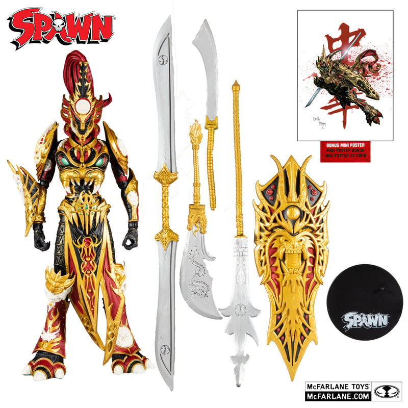 McFarlane Toys Spawn Mandarin Spawn Deluxe 7” A