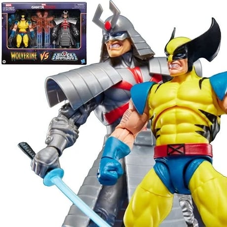 Marvel Legends Series Gamerverse Wolverine vs. Silver Samurai 6-Inch Action Figure 2-Pack