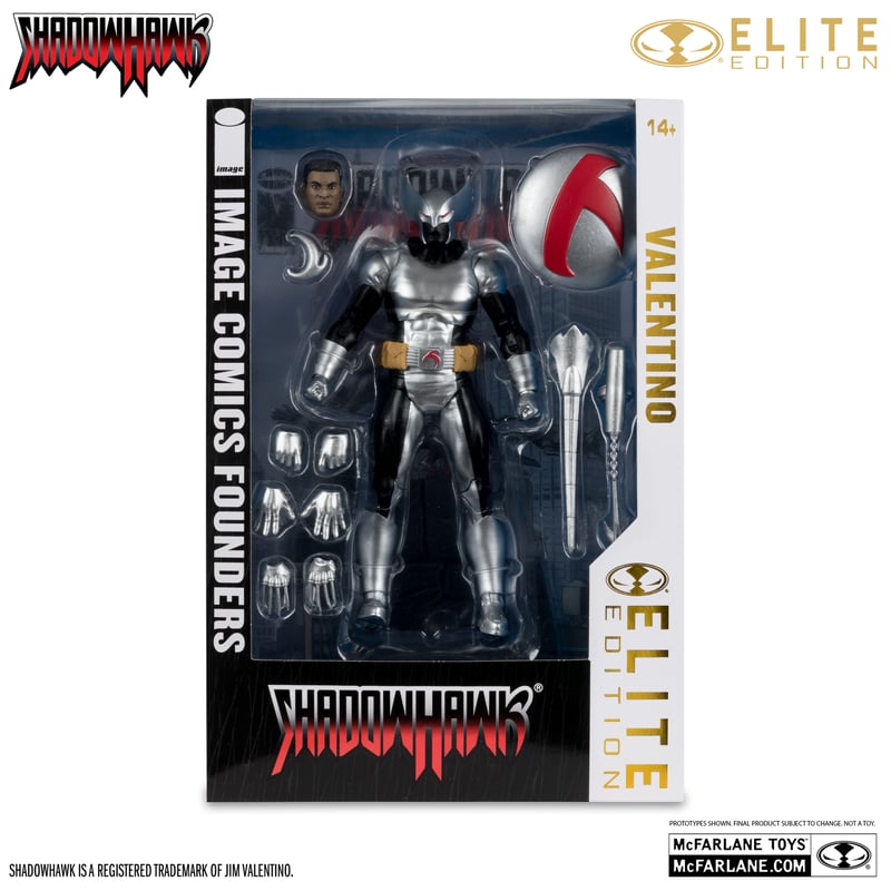 シャドウホーク　マクファーレントイズ　エリートエディション Mcfarlane Toys Elite Edition - Shadow Hawk (Ima