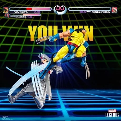 Marvel Legends Series Gamerverse Wolverine vs. Silver Samurai 6-Inch Action Figure 2-Pack