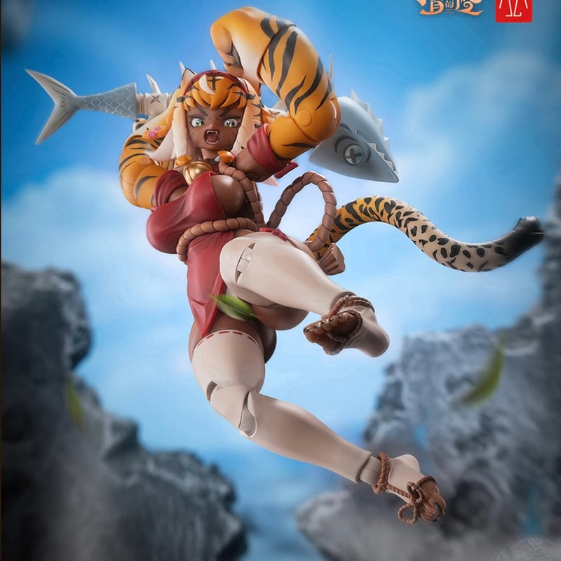 蜗之壳 RPG-04 虎娘伽露 Garu 1/12 Action Figure（特典付き） |