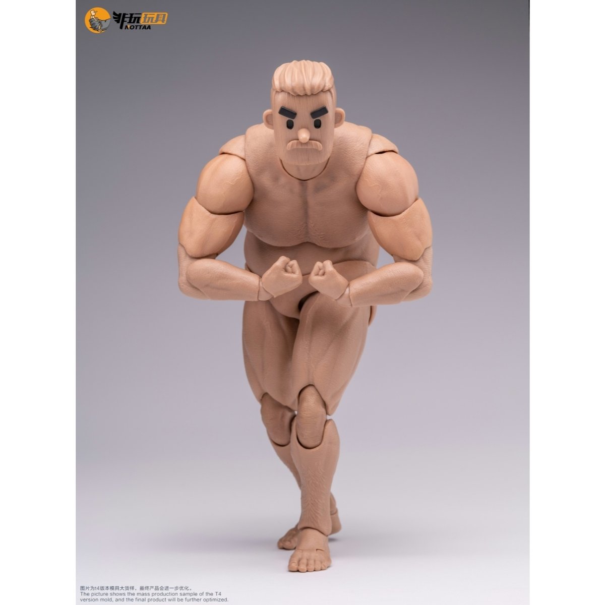 予約】Nottaa Toys NT-03 Naked Middle-Aged Fatty M