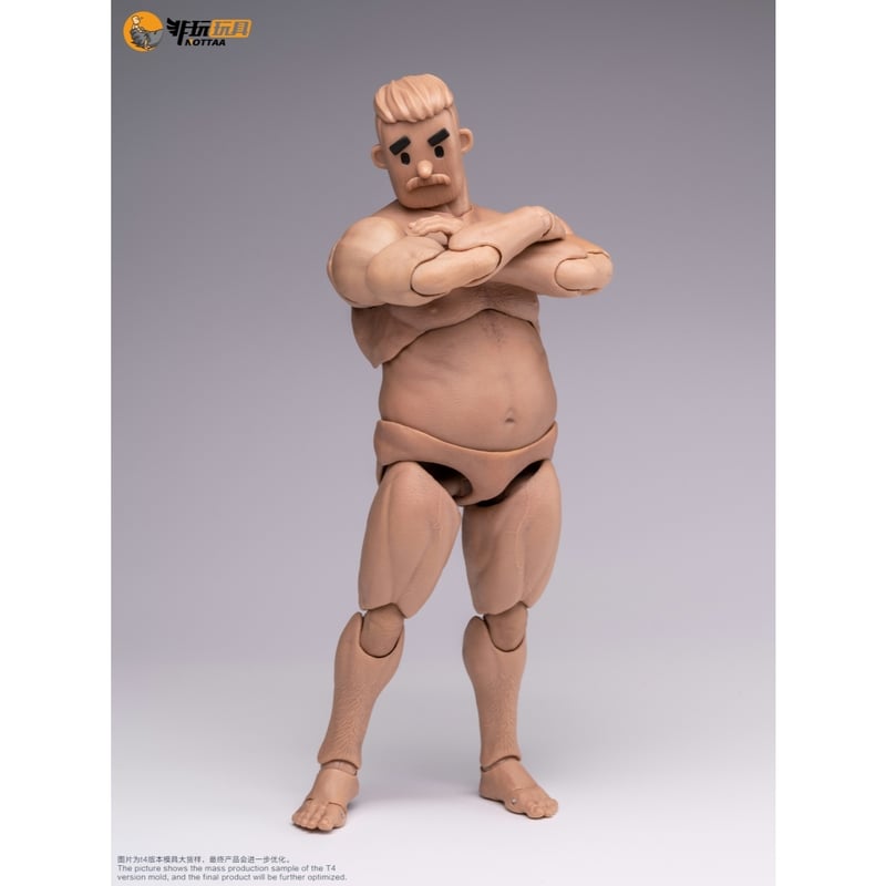 予約】Nottaa Toys NT-03 Naked Middle-Aged Fatty M