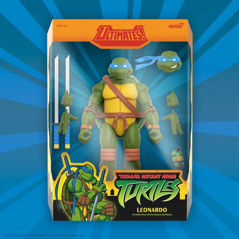 SUPER7 Teenage Mutant Ninja Turtles Wave12 Set