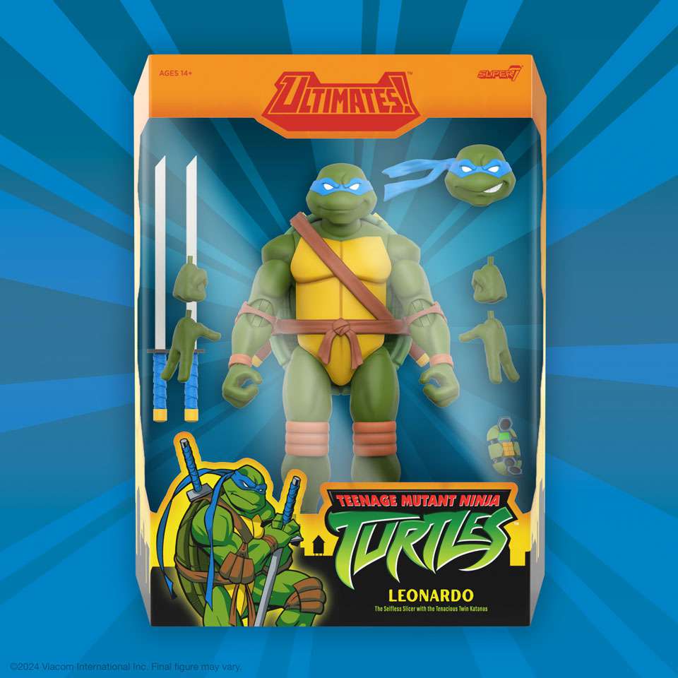 SUPER7 Teenage Mutant Ninja Turtles Wave12 Set